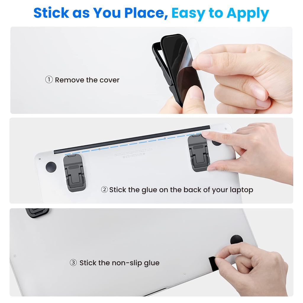 2Pcs Mini Laptop Stand for Desk