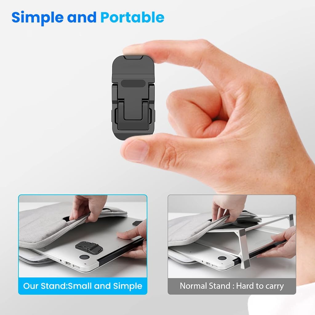 2Pcs Mini Laptop Stand for Desk