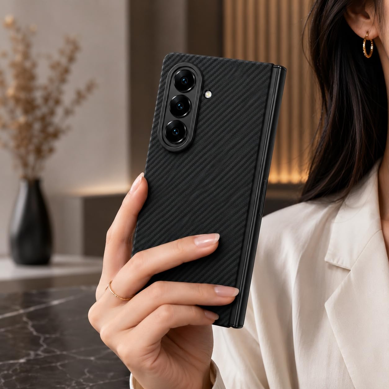 Samsung Galaxy Z Fold 8 Carbon Fiber Case
