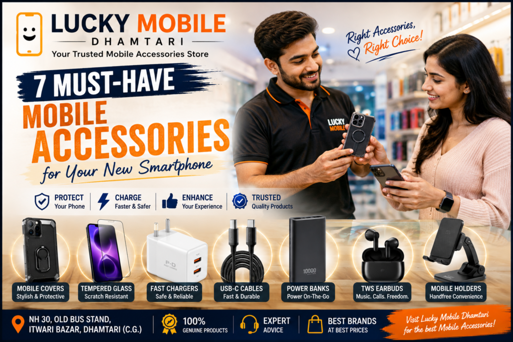 7 Must-Have Mobile Accessories for Your New Smartphone