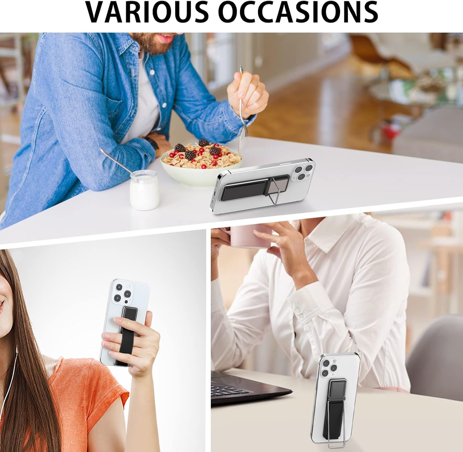 Tranzo 4 in 1 Magnetic Phone Holder