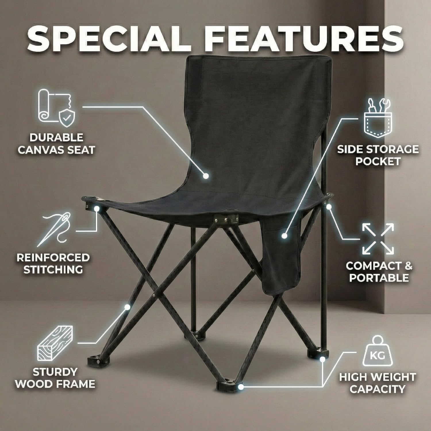 Foldable Camping Chair