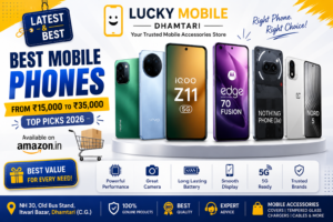 Best Mobile Phones from ₹15,000 to ₹35,000