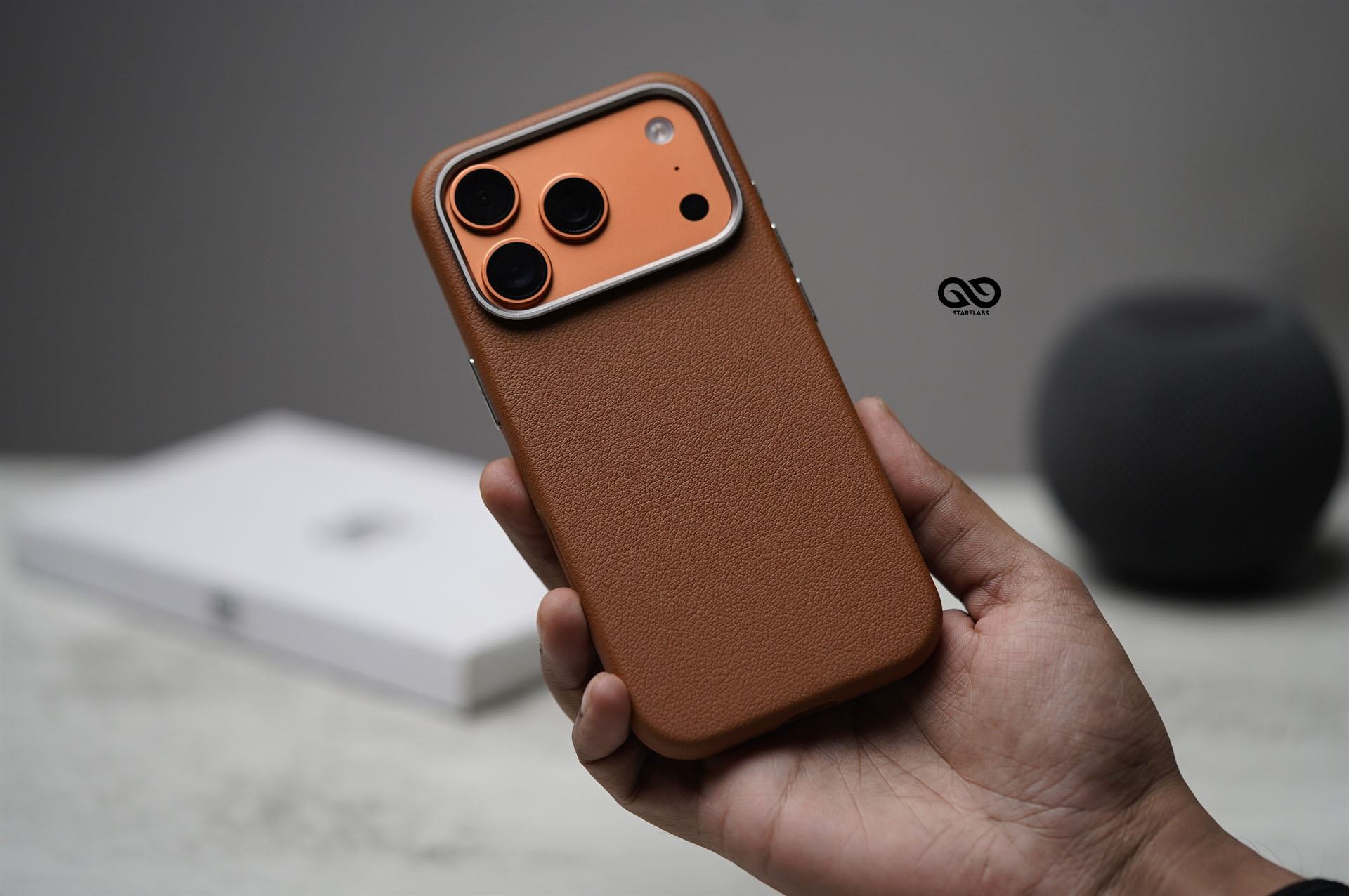 TechWoven Leather Case for iPhone 17