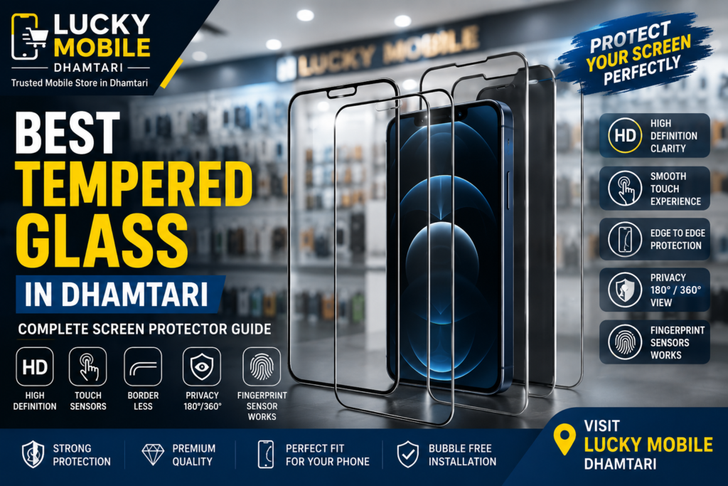 tempered glass in Dhamtari