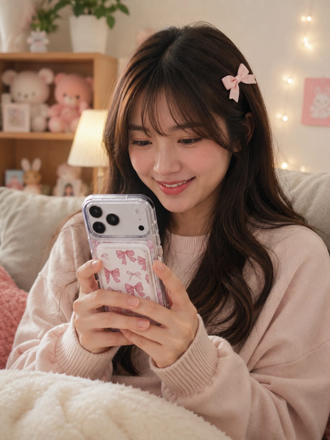 Shop the Pink Bow Floral Magnetic Phone Case with a cute bow design, magnetic compatibility and slim everyday protection. Stylish, elegant and trendy.