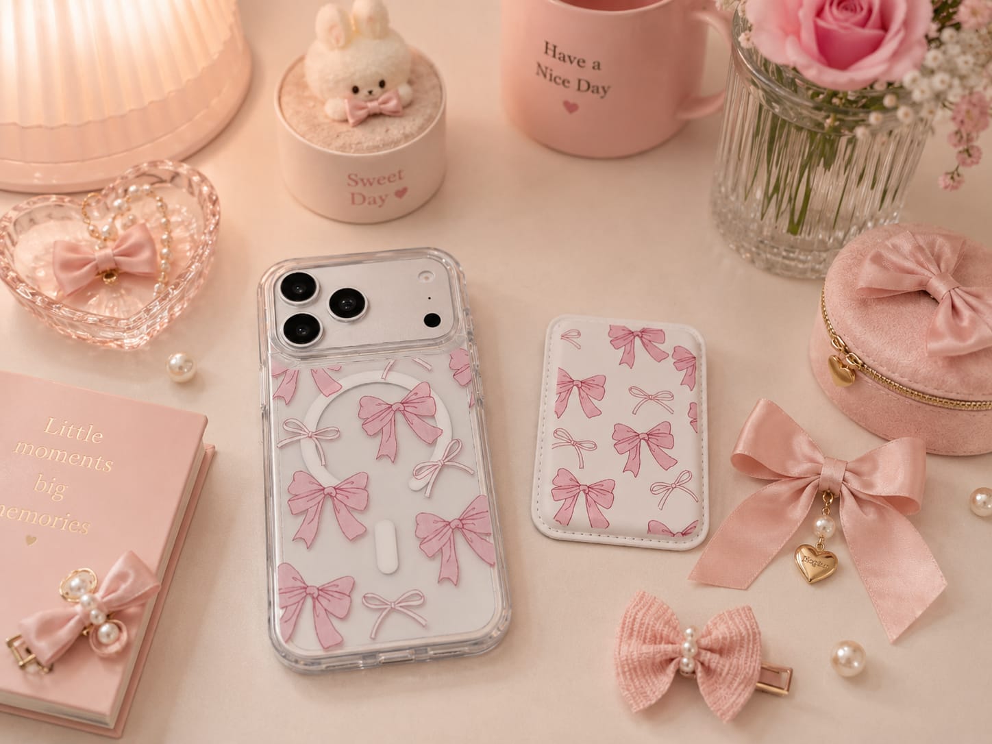Shop the Pink Bow Floral Magnetic Phone Case with a cute bow design, magnetic compatibility and slim everyday protection. Stylish, elegant and trendy.