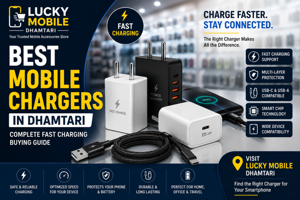 mobile chargers in Dhamtari