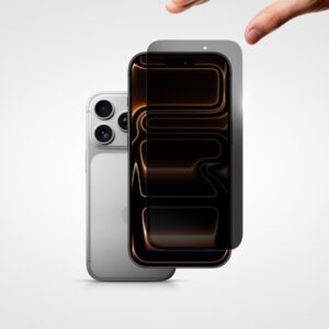 360° privacy tempered glass for iPhone