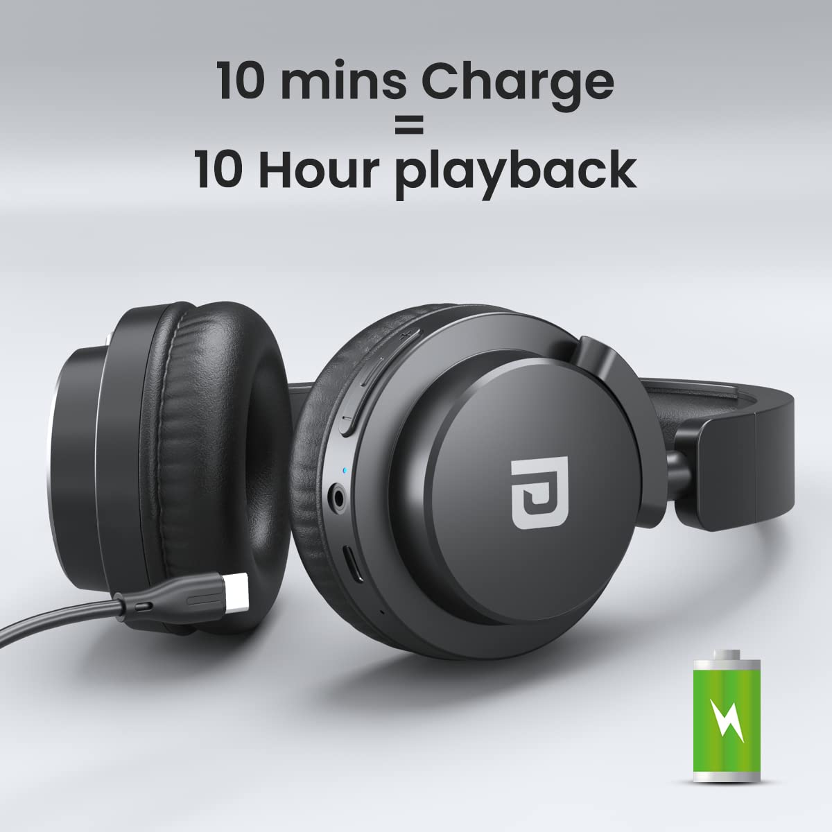 Portronics Muffs M2 Bluetooth Headphones