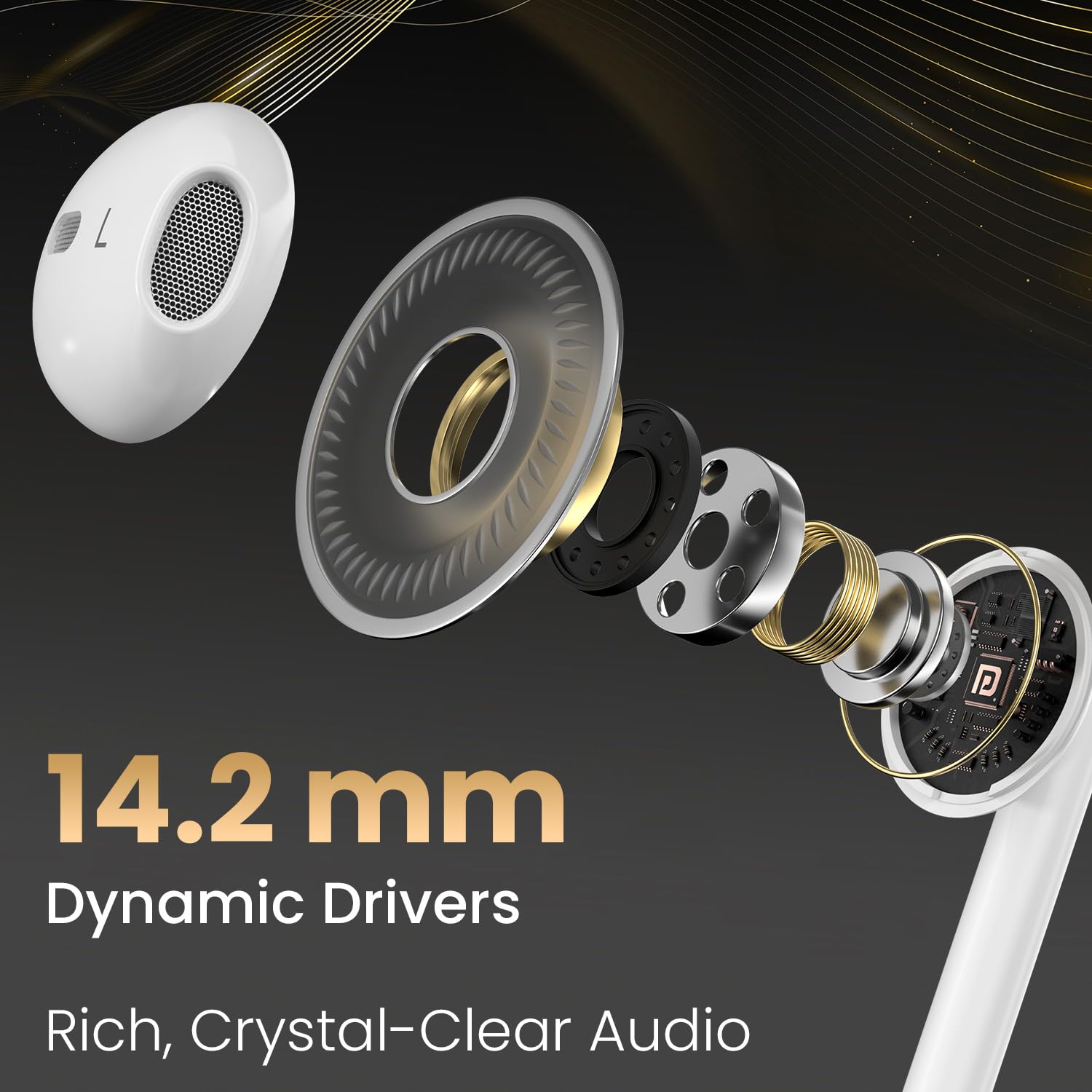 Portronics Conch Theta C Type C Wired Earphones