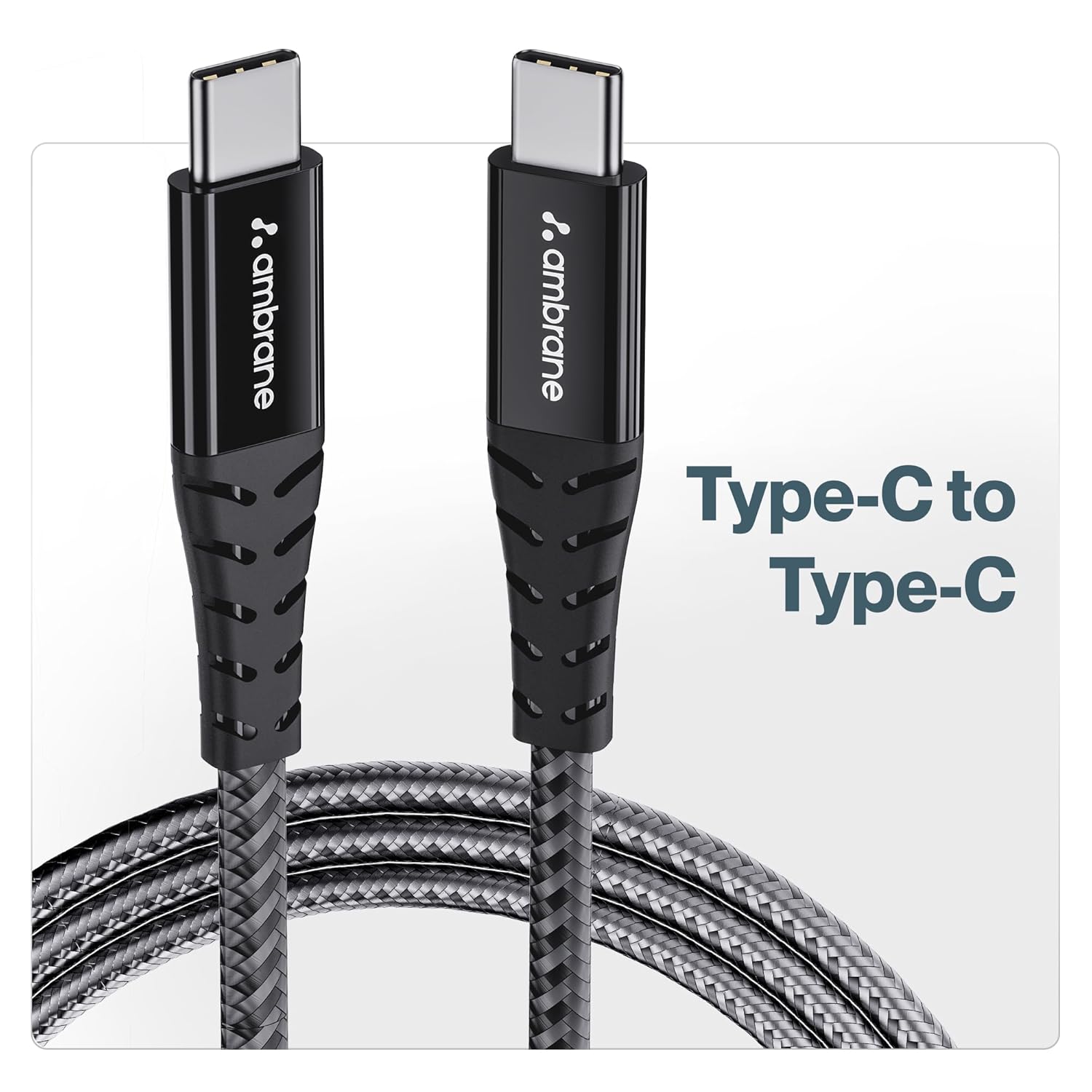 Ambrane 60W Type C to Type C Cable