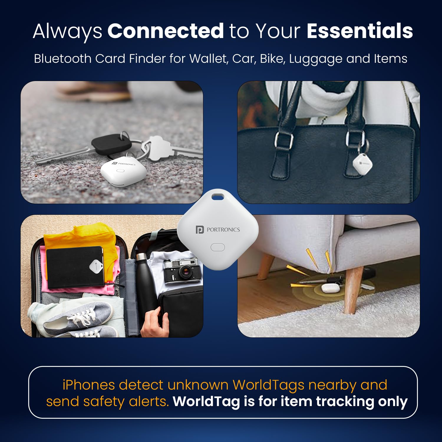 Portronics Worldtag Item Finder