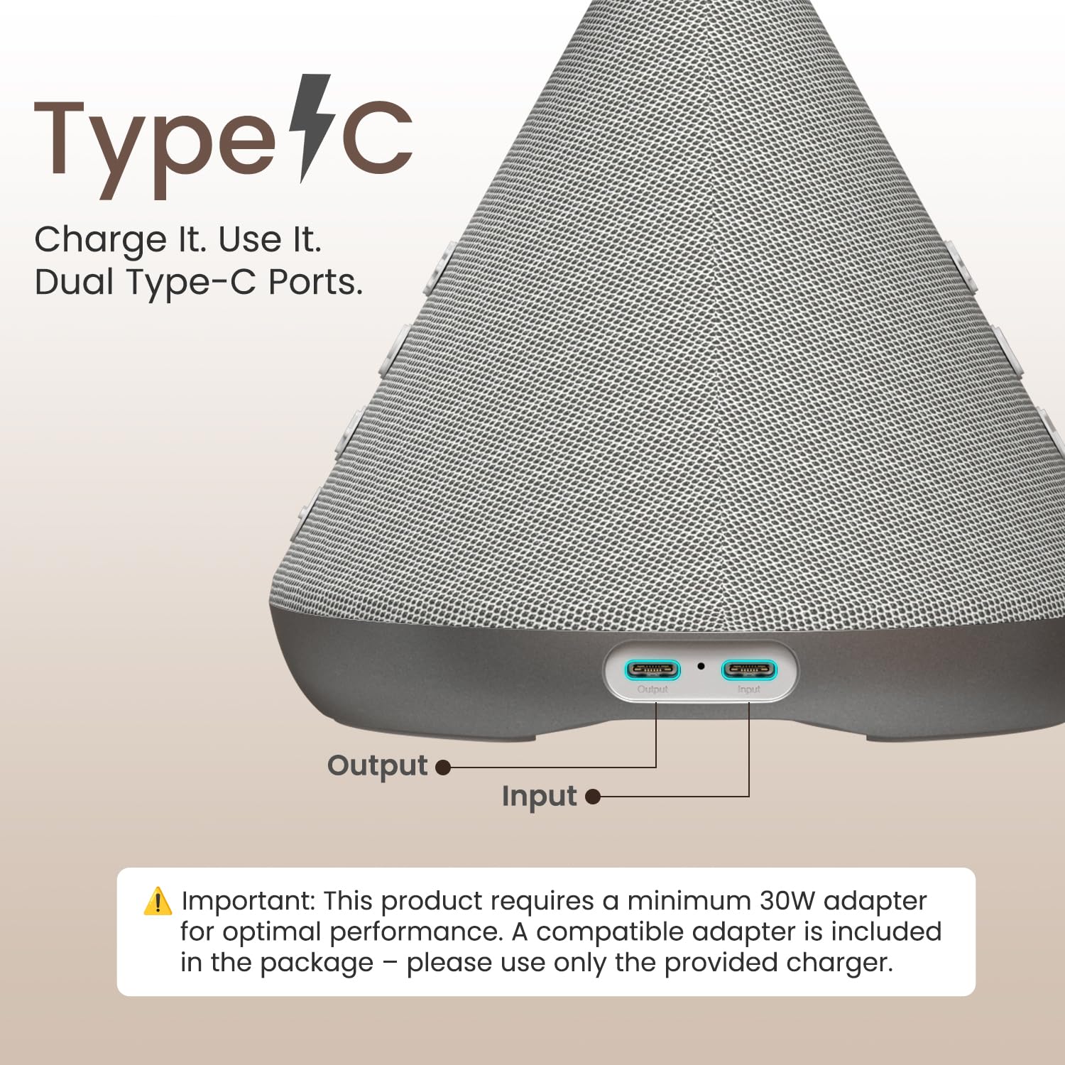Portronics MOVO 3 in 1 Wireless Charger