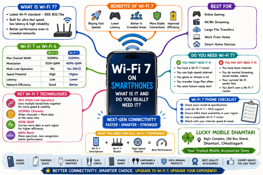 Wi-Fi 7 smartphone
