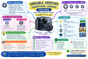 variable aperture smartphone camera