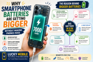 why smartphone batteries are getting bigger