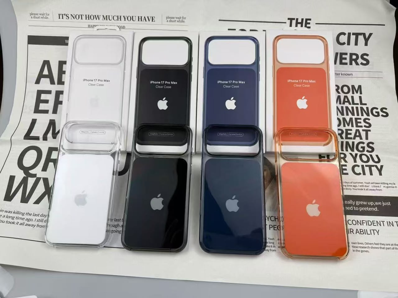 iPhone 18 Pro clear case MagSafe