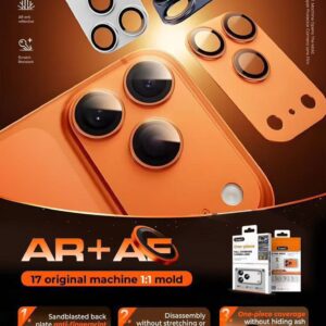 Xmart iPhone 17pro and 18 pro camera lens protector